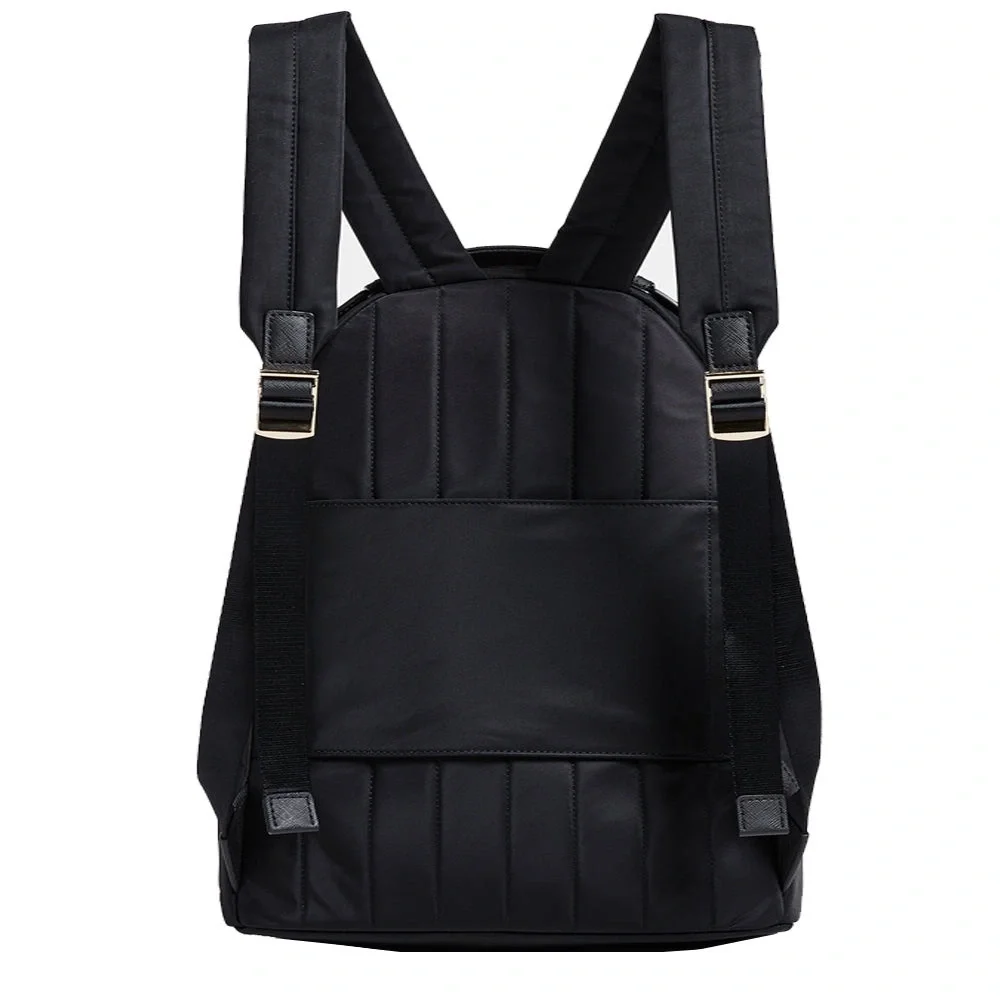 Michael Kors Kelsey Nylon Large Back Pack Bag- Black - Picture 6 of 11